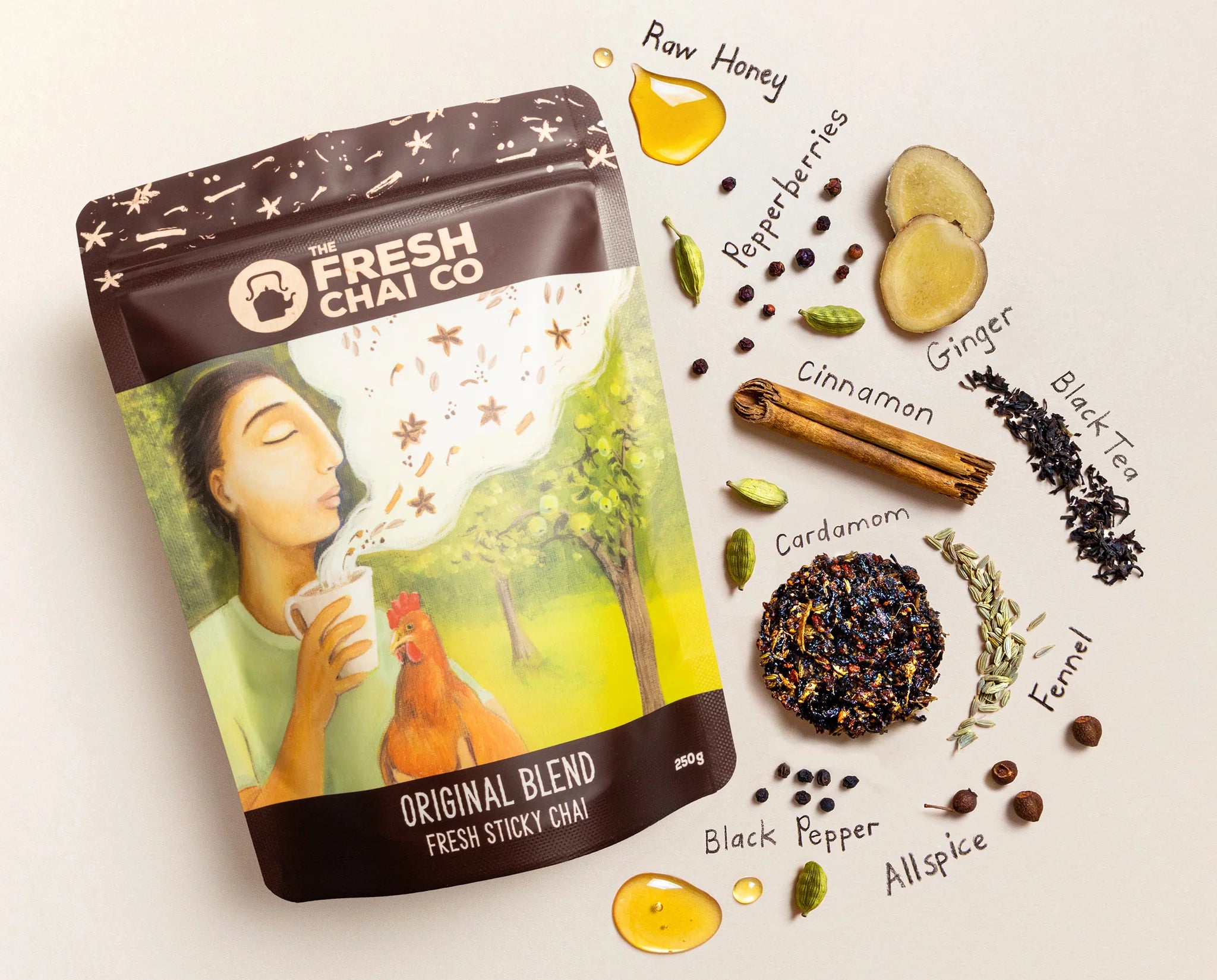 Fresh Chai Co Original Fresh Sticky Chai