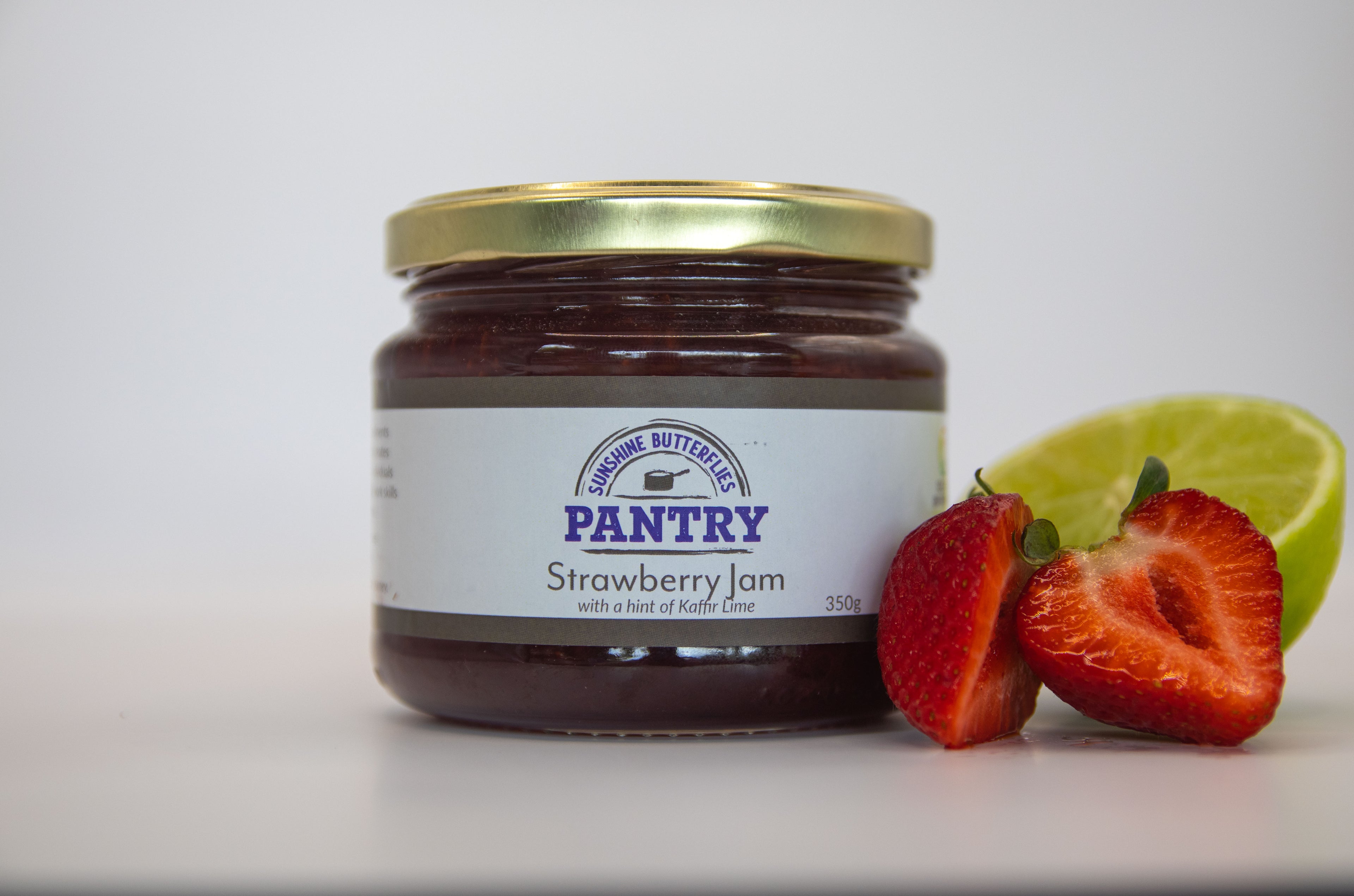Sunshine Butterflies Strawberry Jam